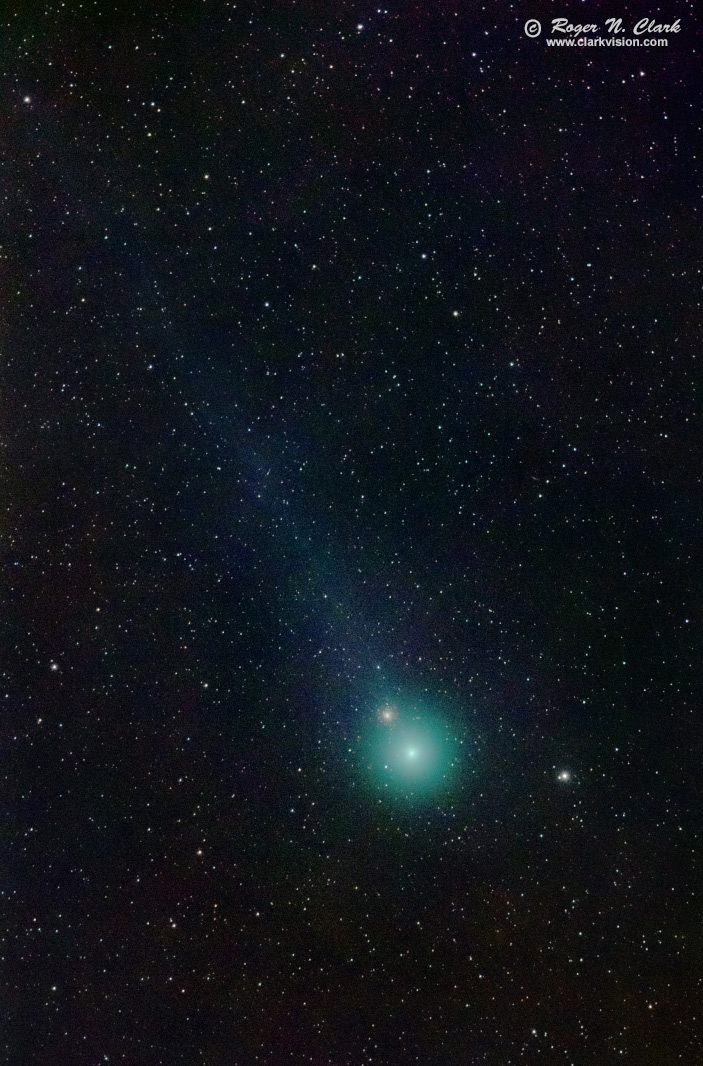 image comet_lovejoy_C2014Q2_rnclark_0J6A9990-05_e-bin4x4s.jpg is Copyrighted by Roger N. Clark, www.clarkvision.com